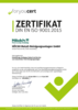 ISO-9001:2015 Urkunde