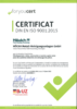 ISO 9001:2015 Certificat
